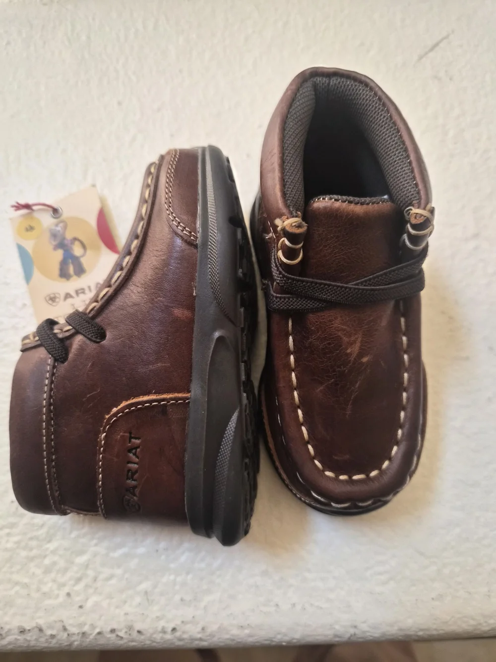 Ariat Kids Brown Leather Boots